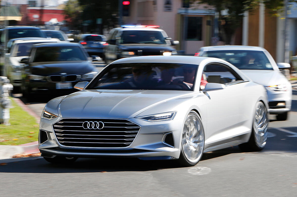 Audi’s Prologue concept car driven