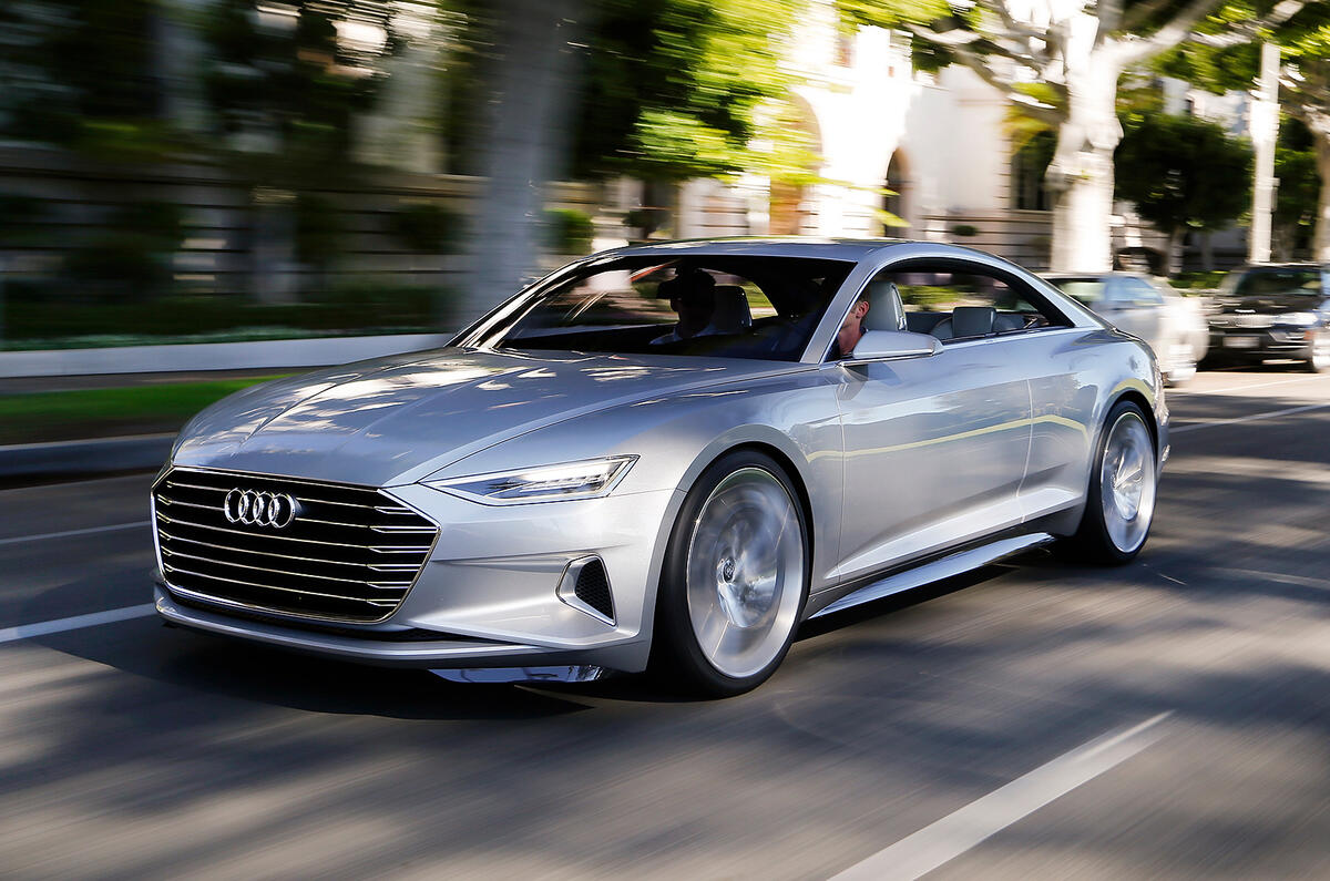 Audi’s Prologue concept car driven