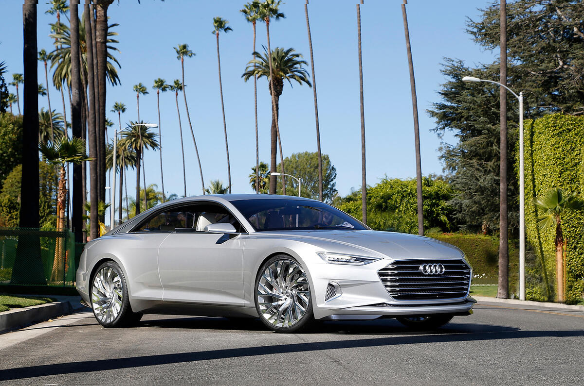 Audi’s Prologue concept car driven