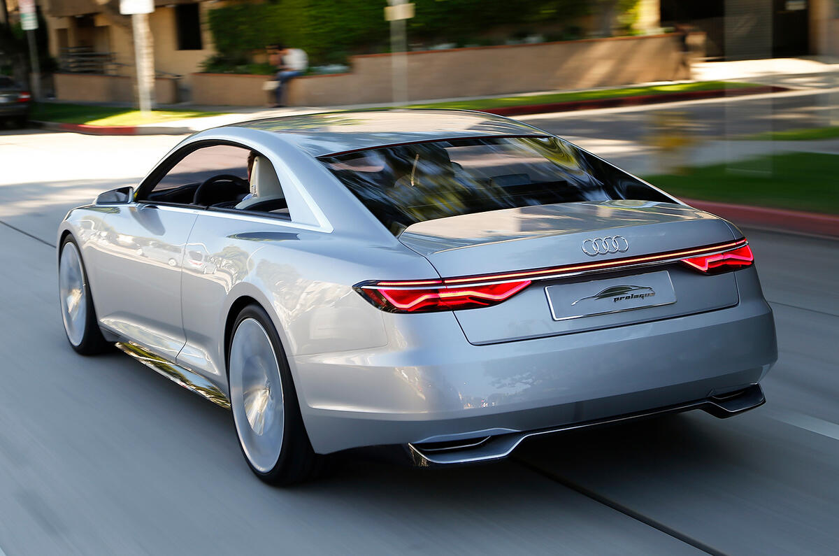 Audi’s Prologue concept car driven