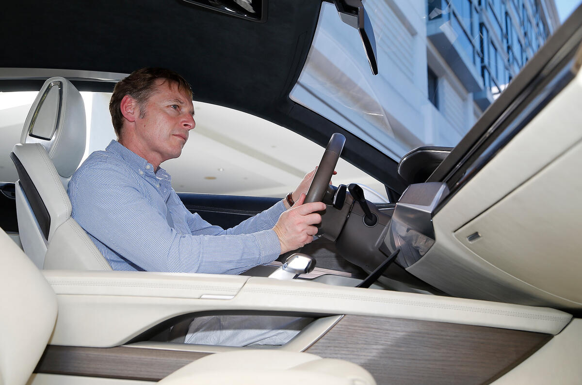 Audi’s Prologue concept car driven