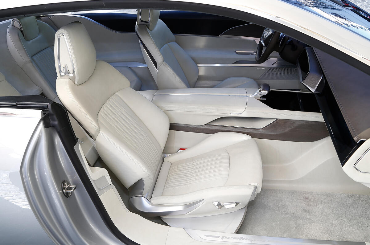 Audi’s Prologue concept car driven