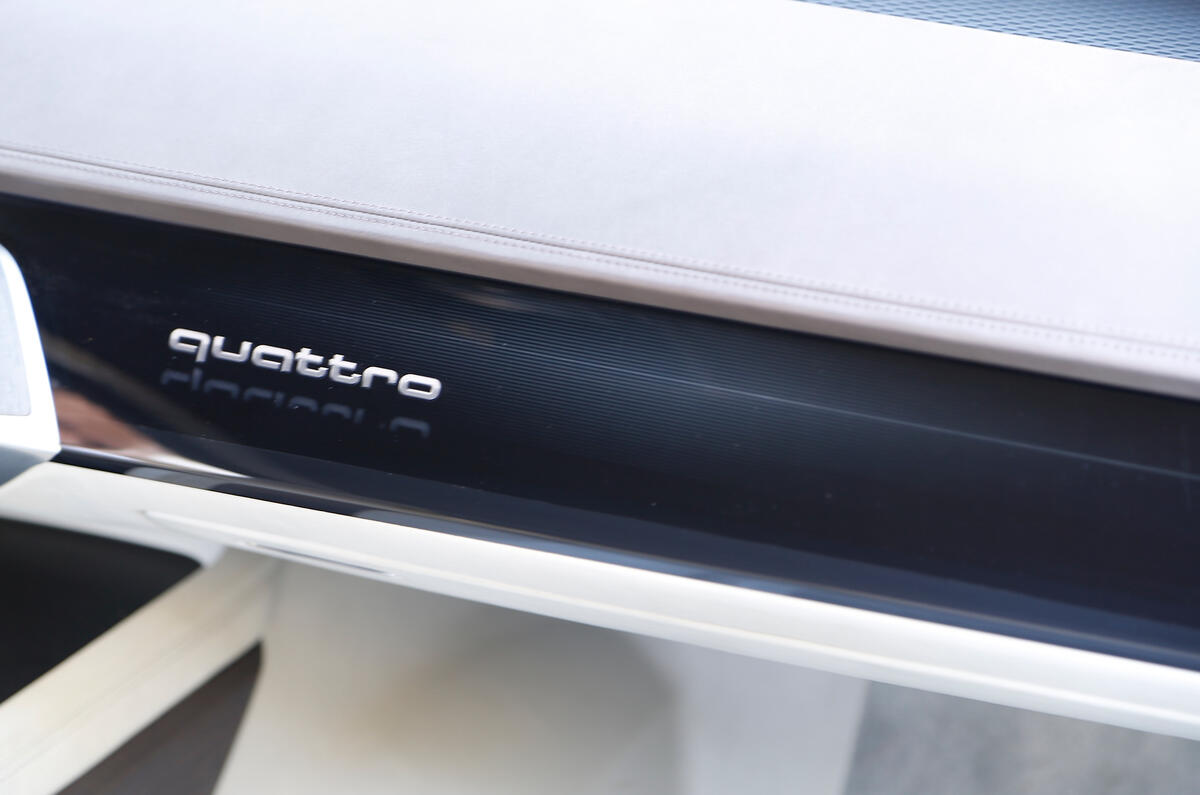 Audi’s Prologue concept car driven