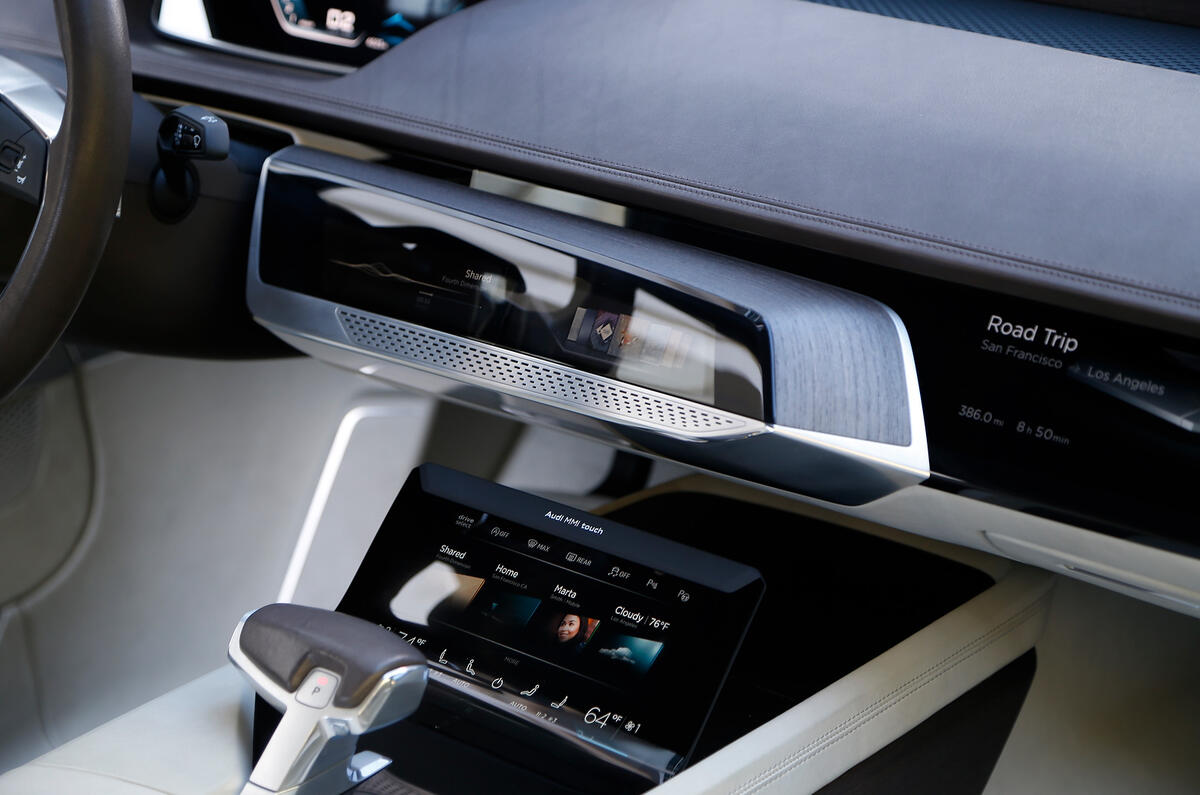 Audi’s Prologue concept car driven