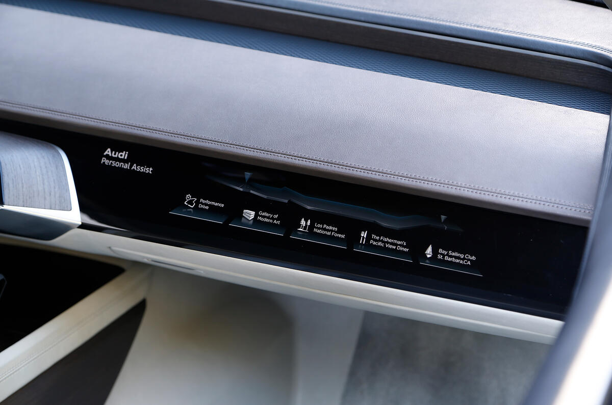 Audi’s Prologue concept car driven