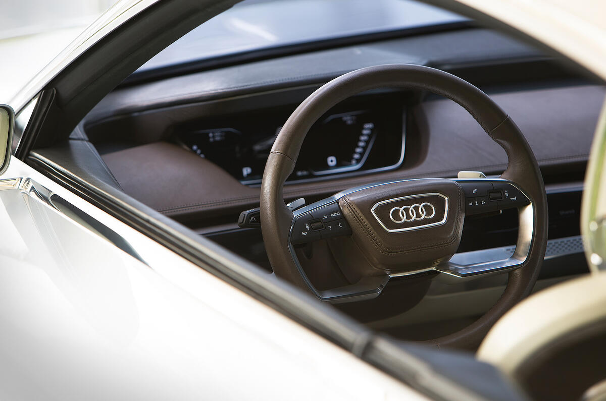 Audi’s Prologue concept car driven