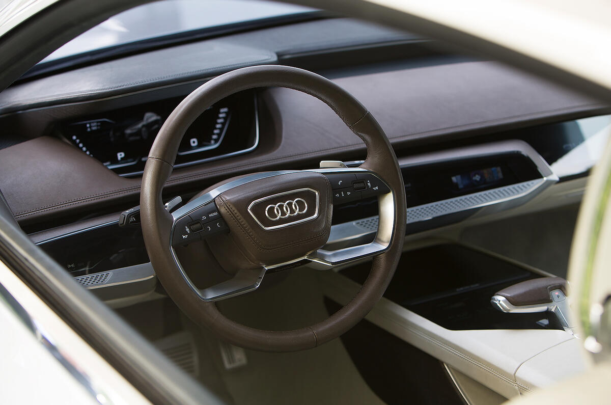 Audi’s Prologue concept car driven