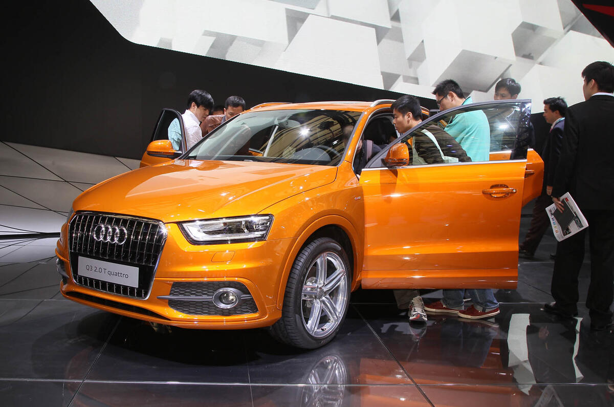 no title Shanghai motor show: Audi Q3