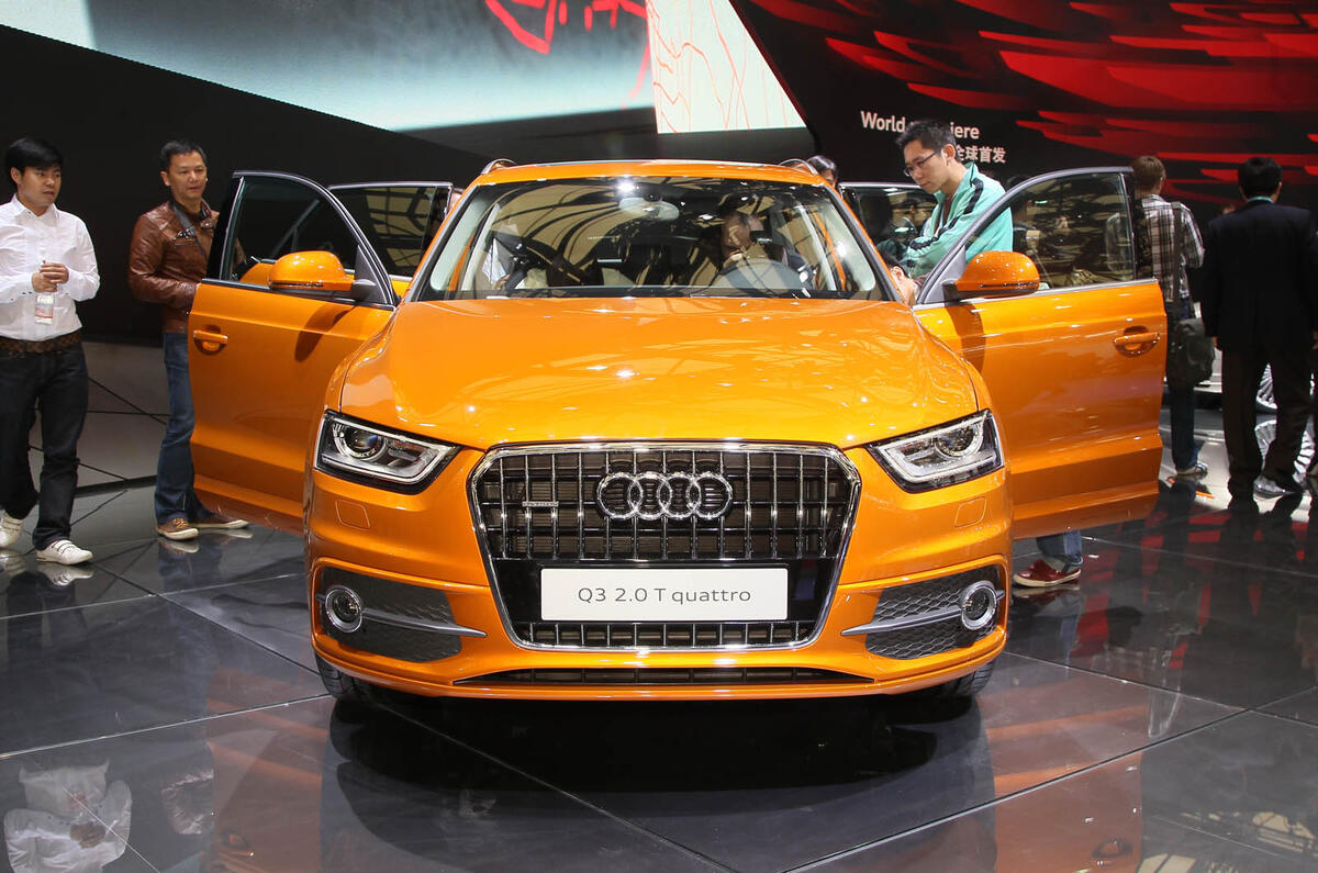 no title Shanghai motor show: Audi Q3