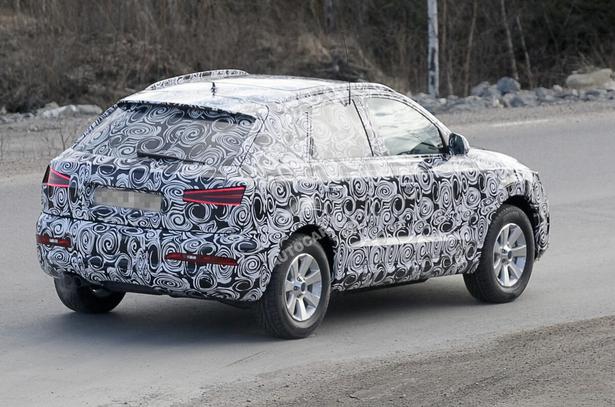 Shanghai motor show: Audi Q3 scooped