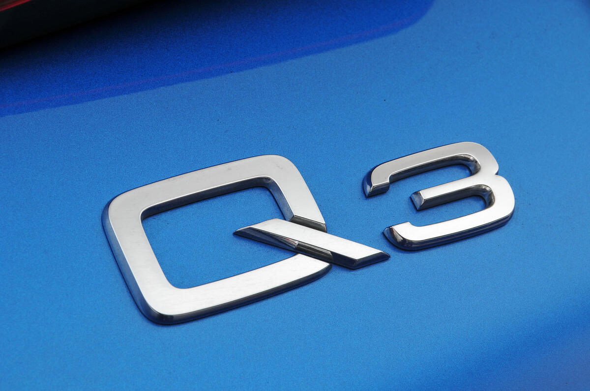 Audi Q3 badging