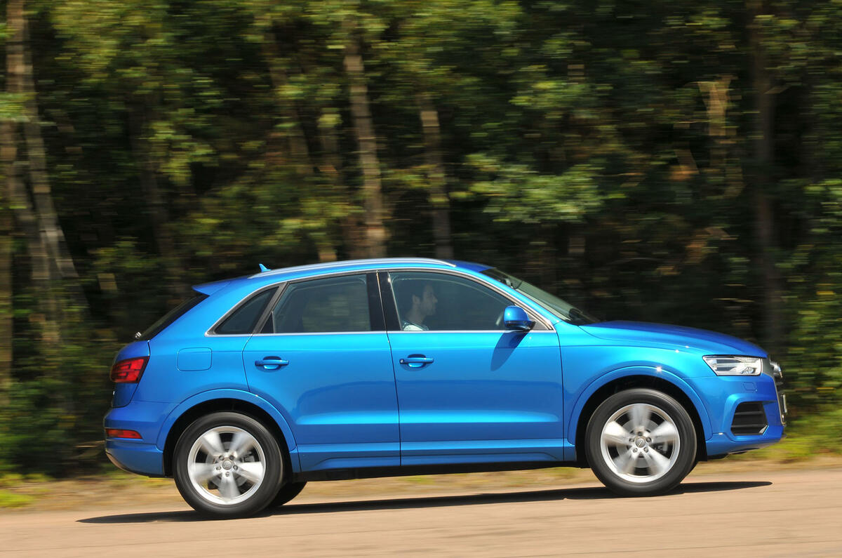 Audi Q3 side profile