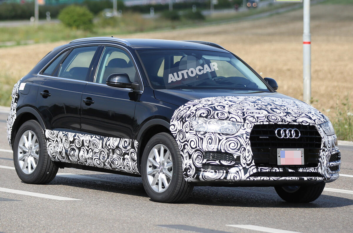 New style for revised Audi Q3