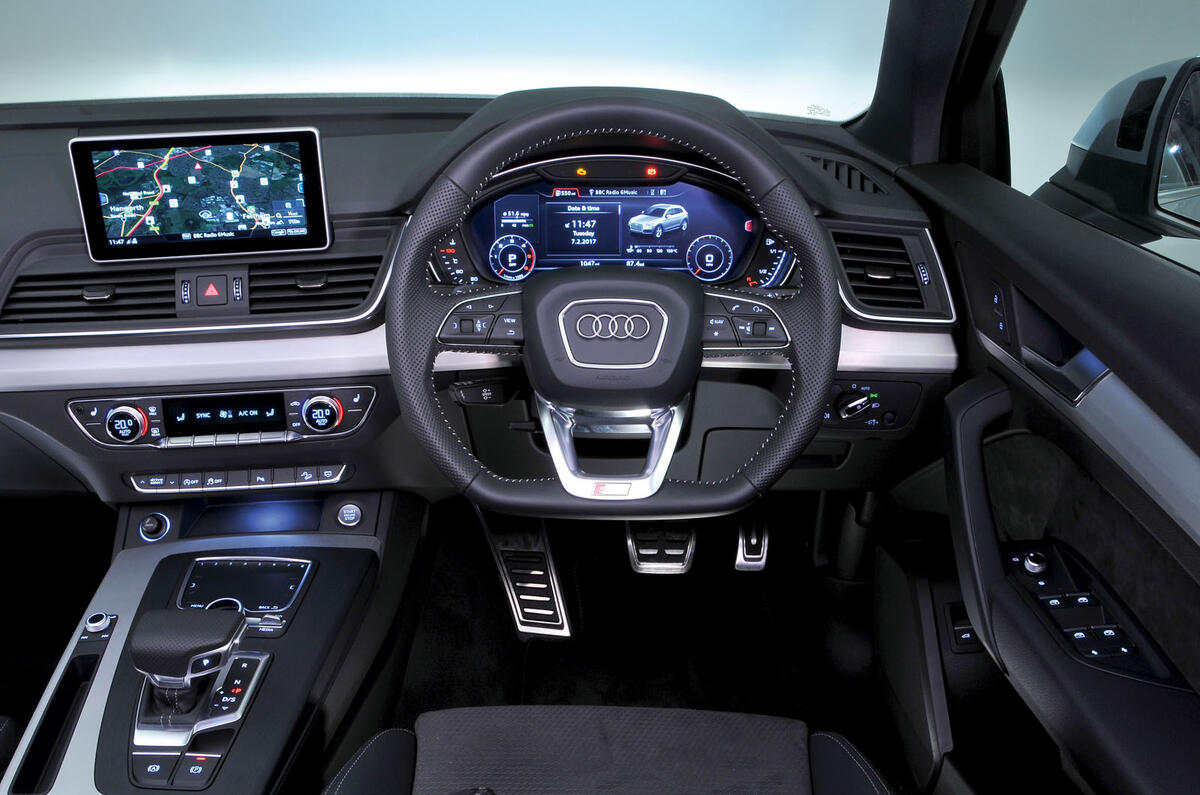 Audi Q5 dashboard