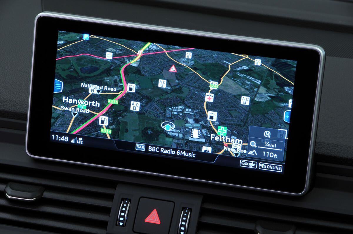 Audi Q5 MMI infotainment system
