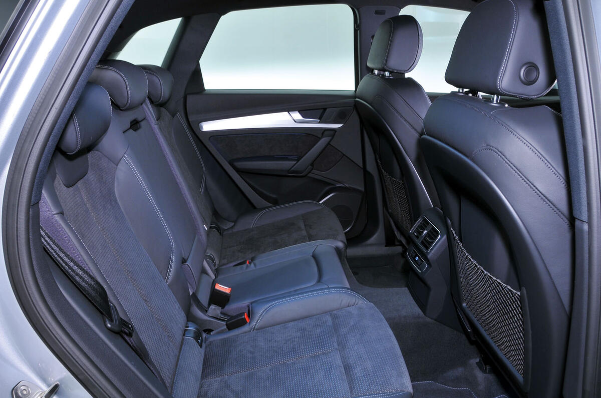Audi Q5 rear seats