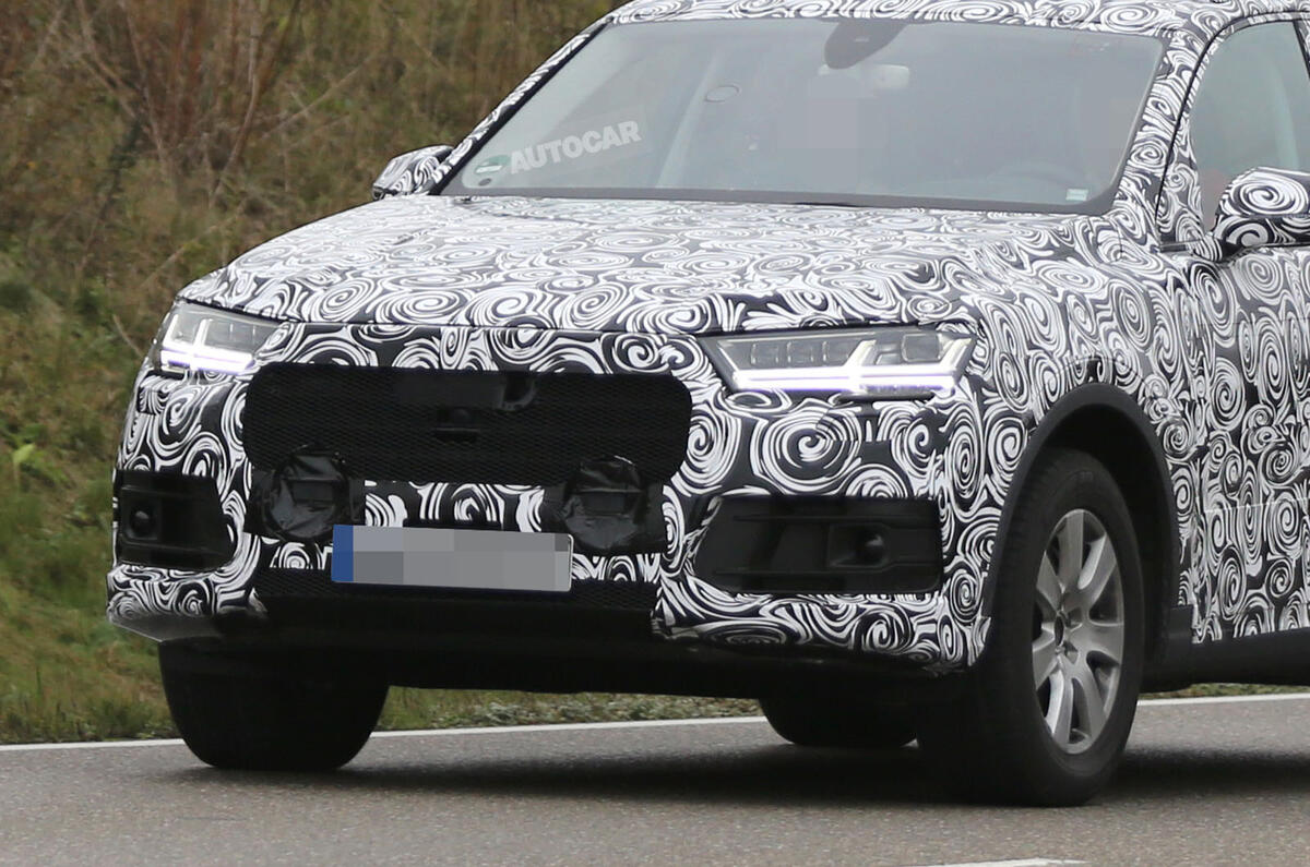 New Audi Q7 nears Detroit motor show launch New Audi Q7 nears Detroit motor show launch