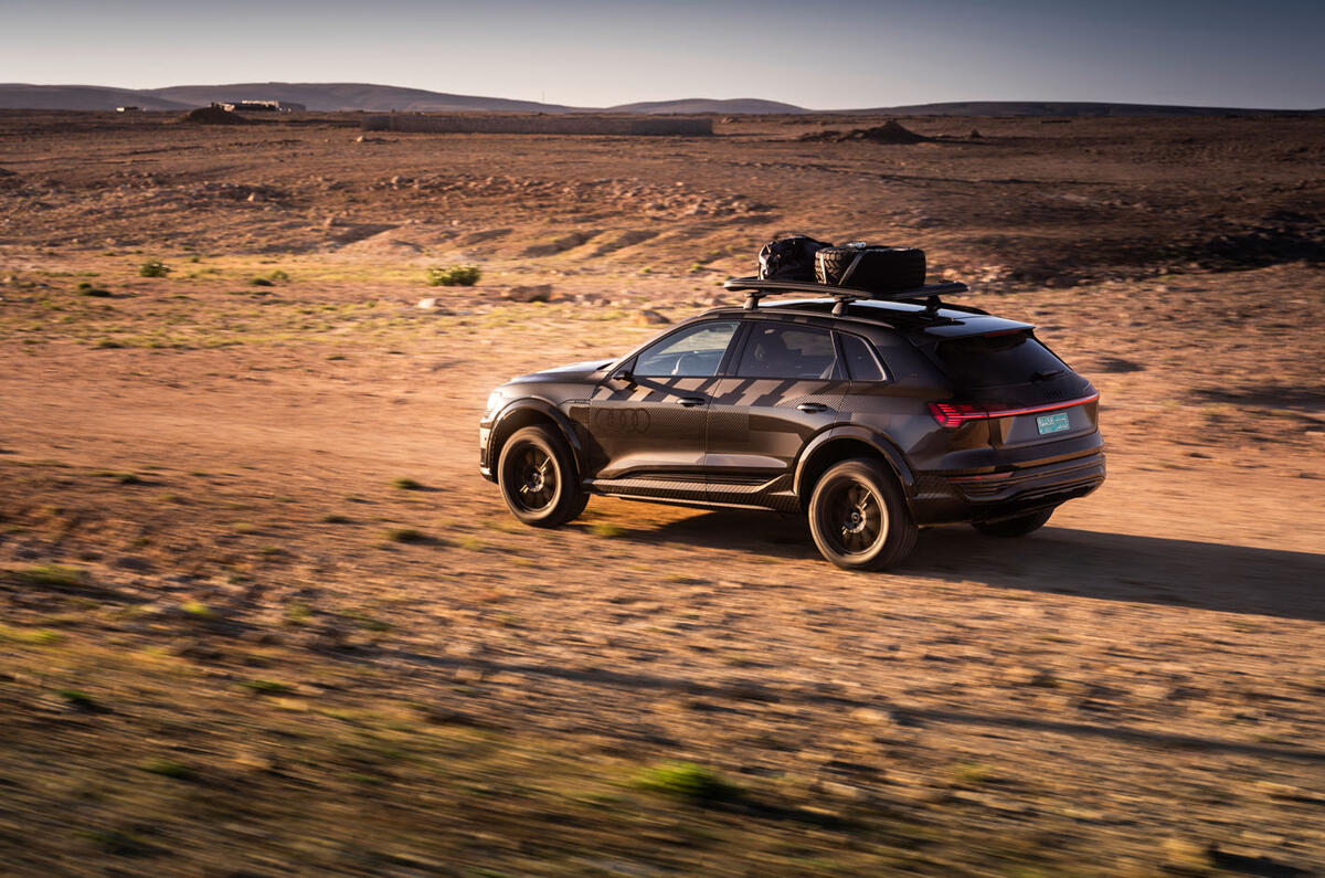 audi q8 dakar review 2023 16 tracking rear off road audi q8 dakar review 2023 16 tracking rear off road