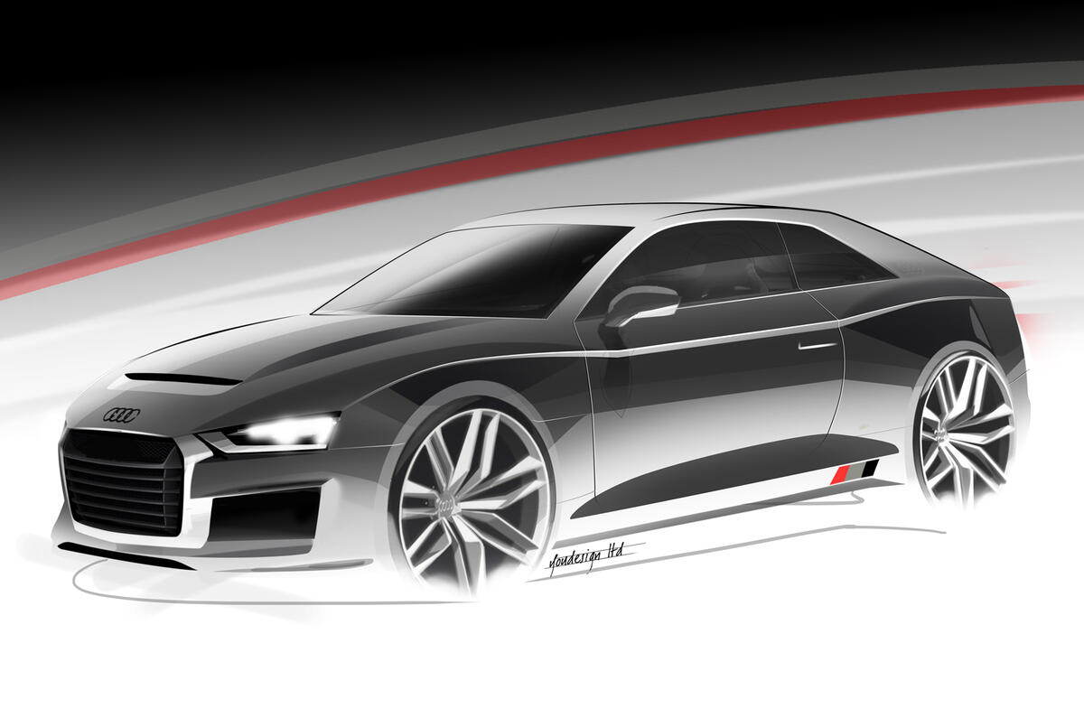 no title New Audi Quattro concept for Frankfurt