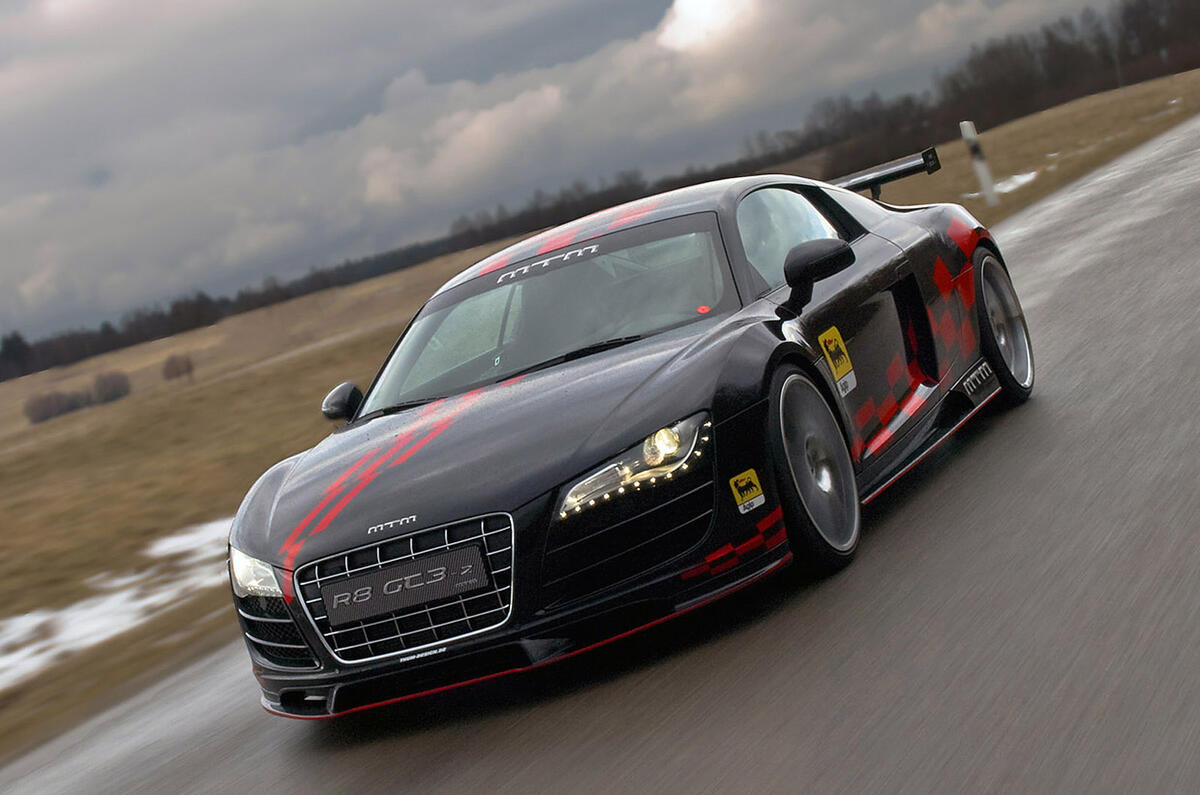 no title Firm creates RWD Audi R8