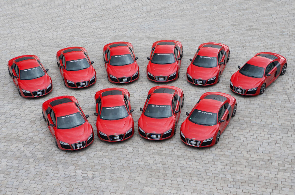 no title Audi: no plans to sell all-electric R8 e-tron