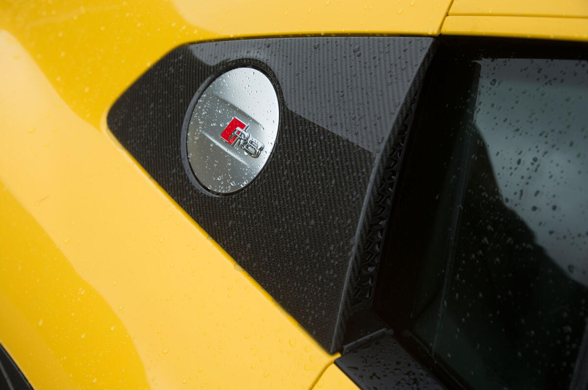 The Audi R8 no longer has a filler cap to unscrew 
