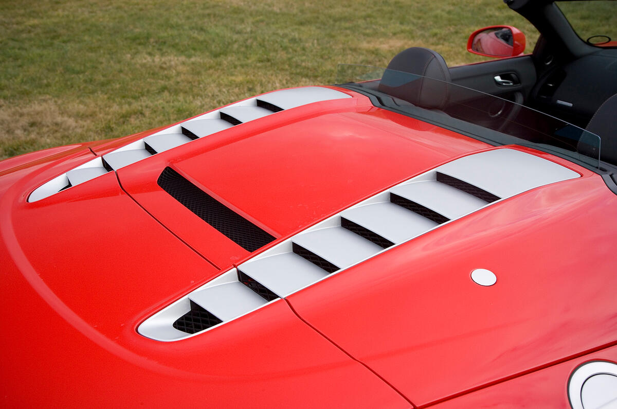 Audi R8 V10's cooling vents