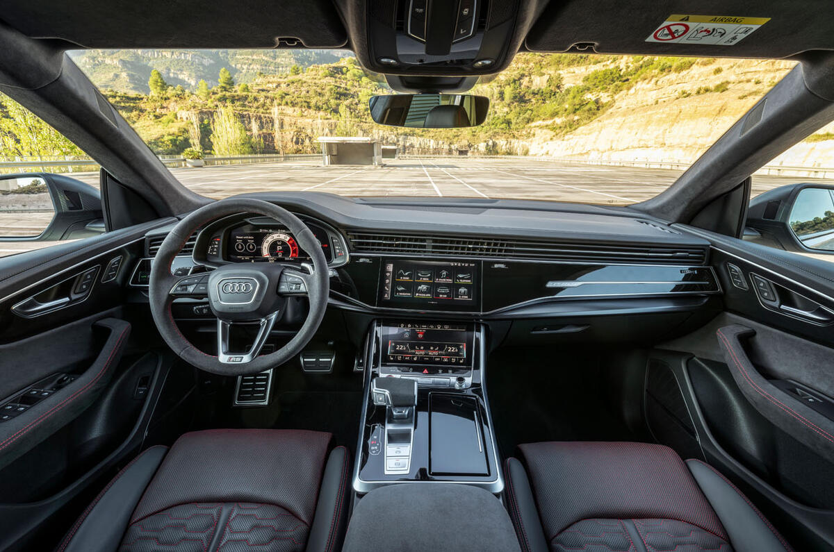 Audi RS Q8 2024 review dash 3628 Audi RS Q8 2024 review dash 3628