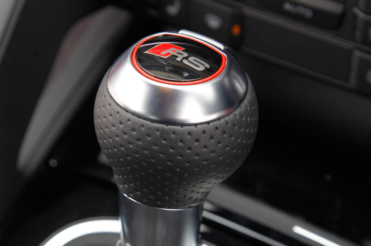 Audi RS3's automatic gearbox