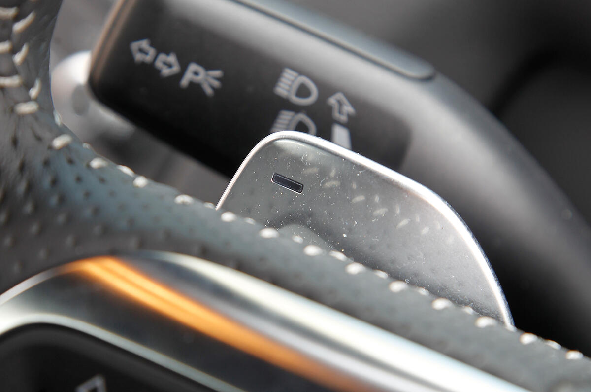 Audi RS3's flappy paddles