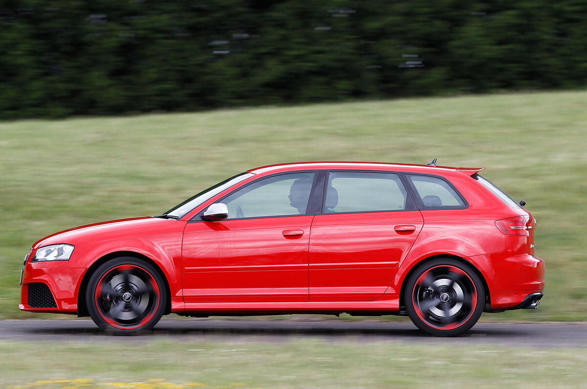 The hot hatch Audi RS3