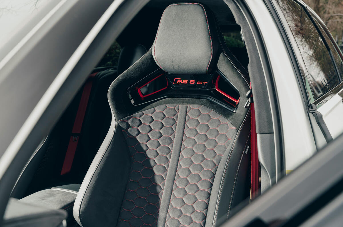 Audi RS6 GT review 2025 014 front seat Audi RS6 GT review 2025 014 front seat