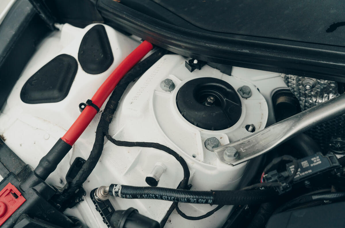 Audi RS6 GT review 2025 018 suspension mount Audi RS6 GT review 2025 018 suspension mount