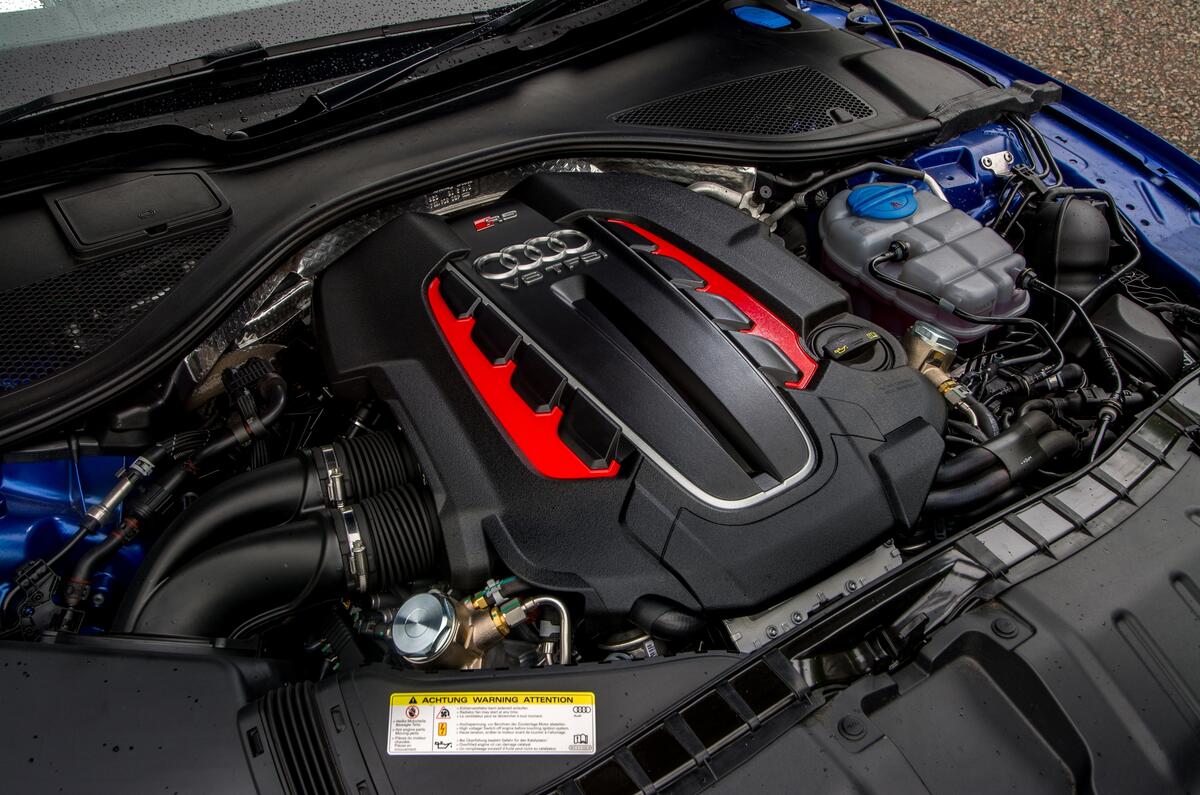 4.0-litre V8 TFSI Audi RS7 engine