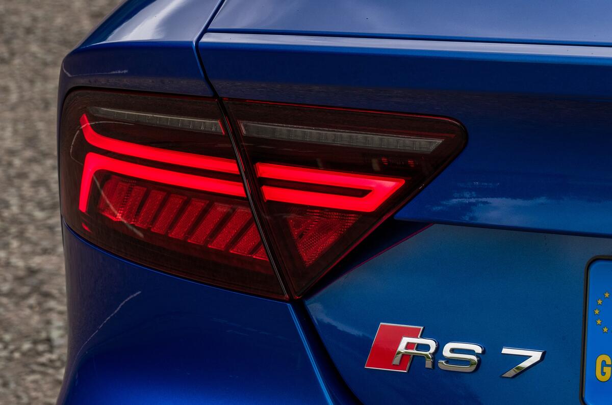 Audi RS7 LED rear lighting