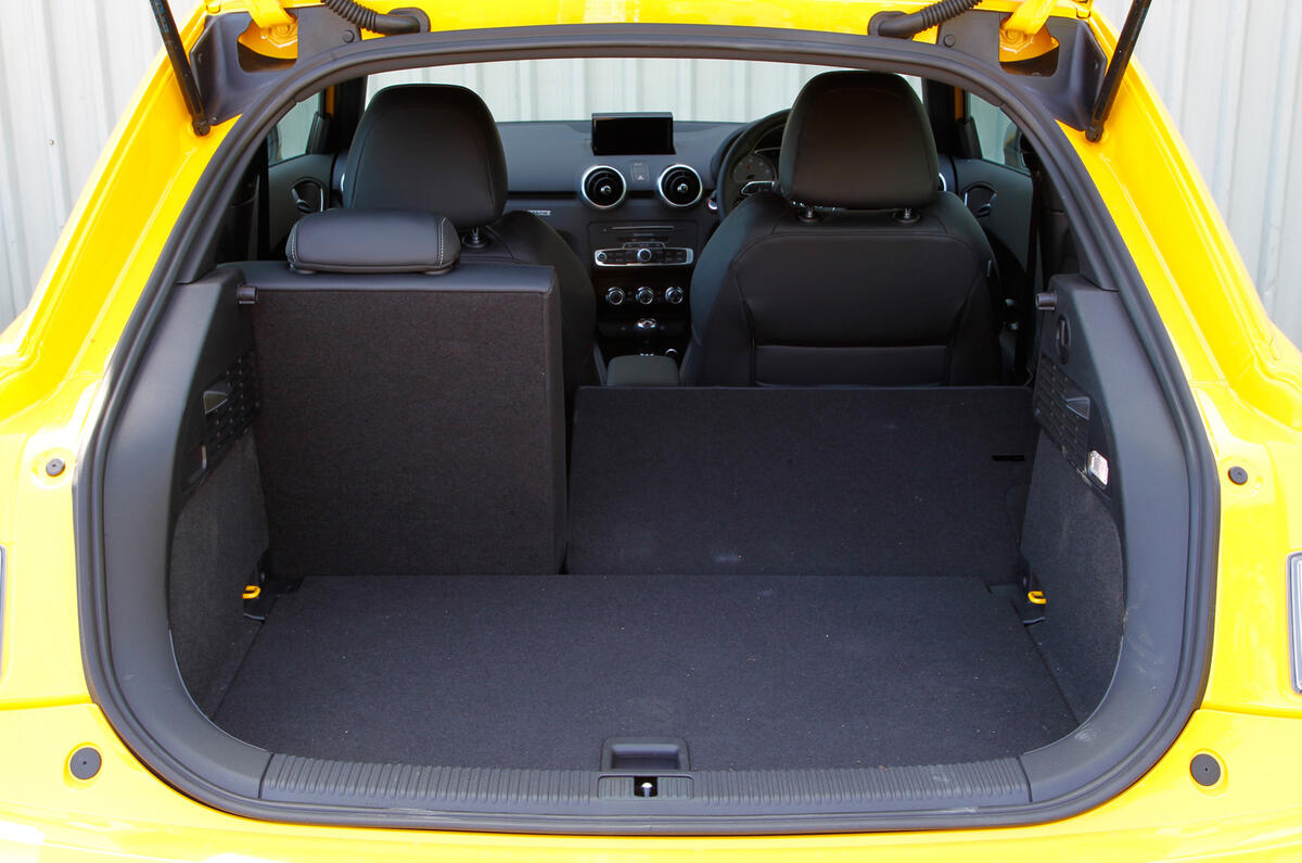 Audi S1's boot space