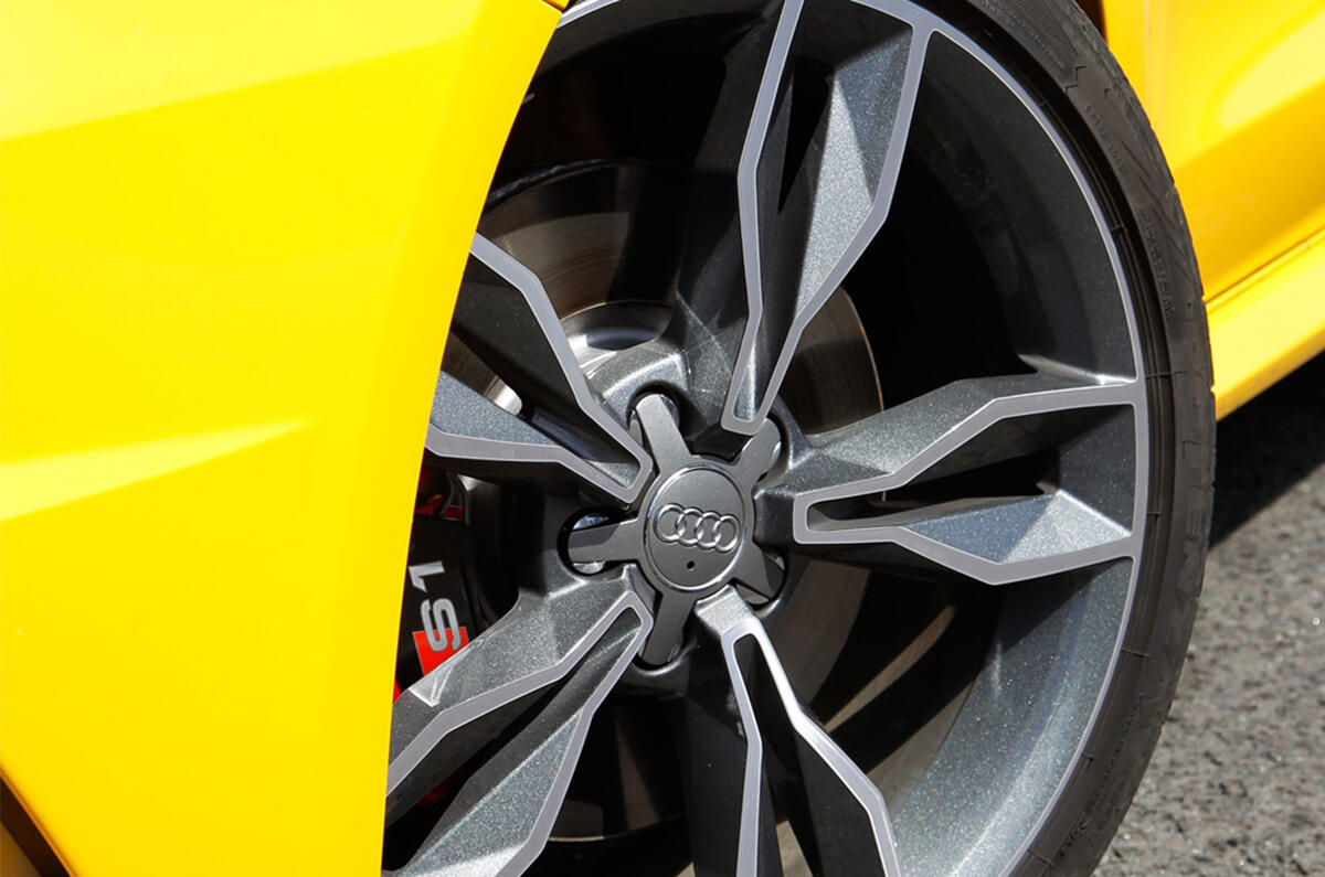 17in alloys on the Audi S1