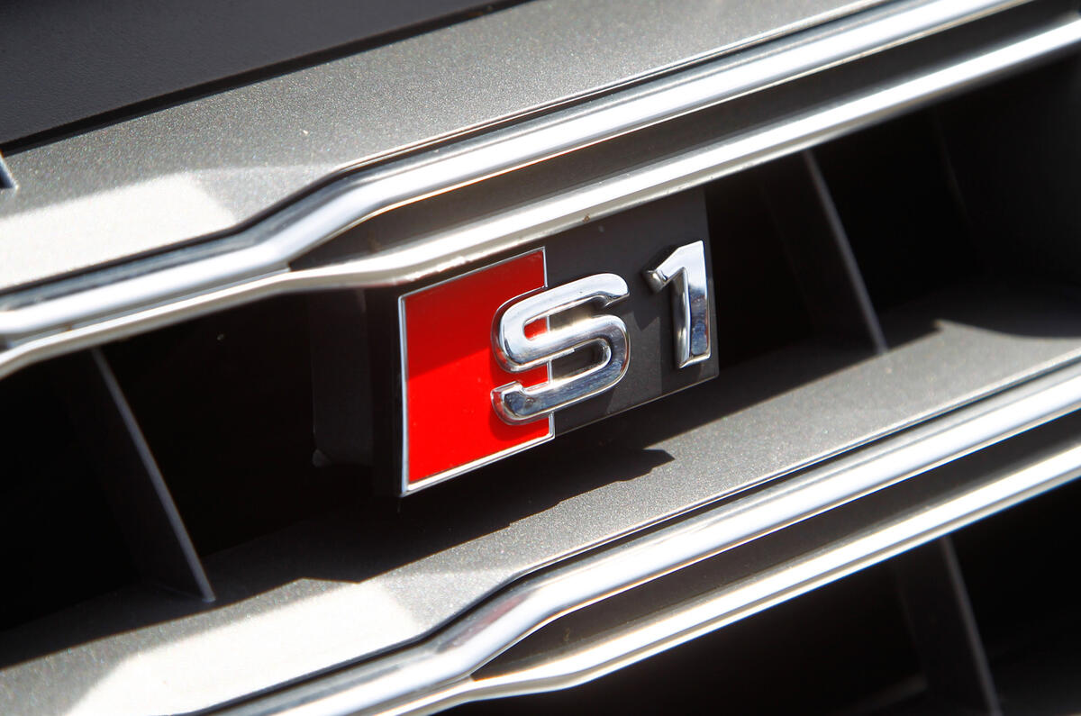 Audi S1 badging