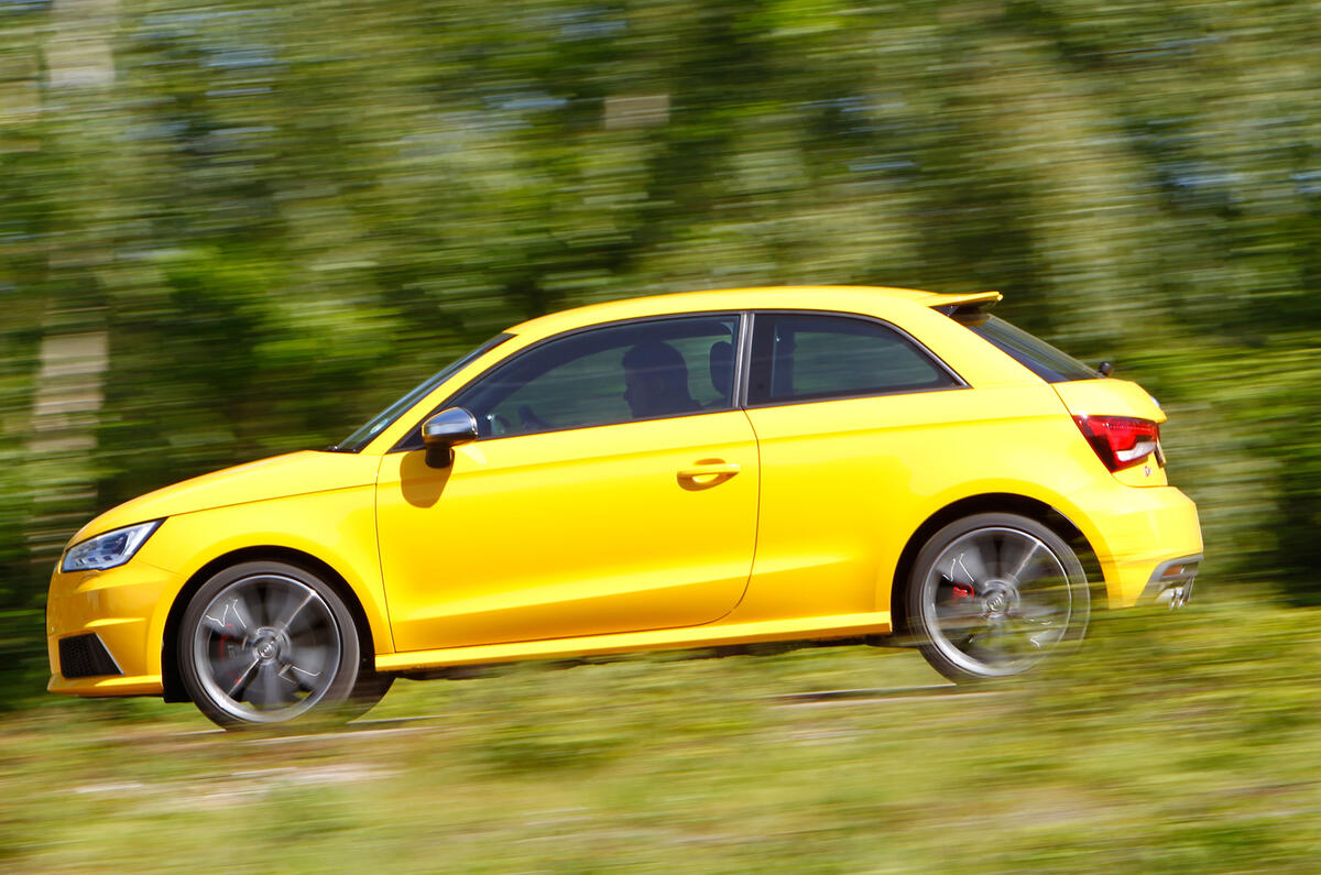 Audi TT's multi-link rear end is in the S1