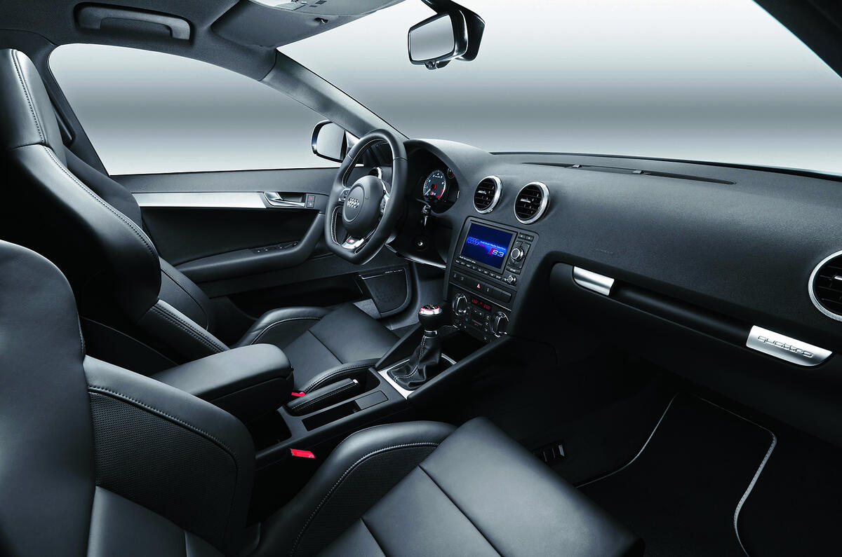 Audi S3 interior
