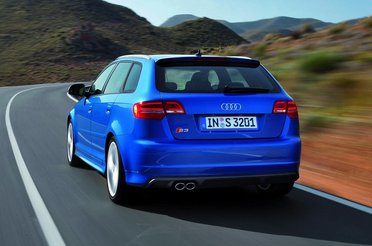 The 361bhp Audi S3