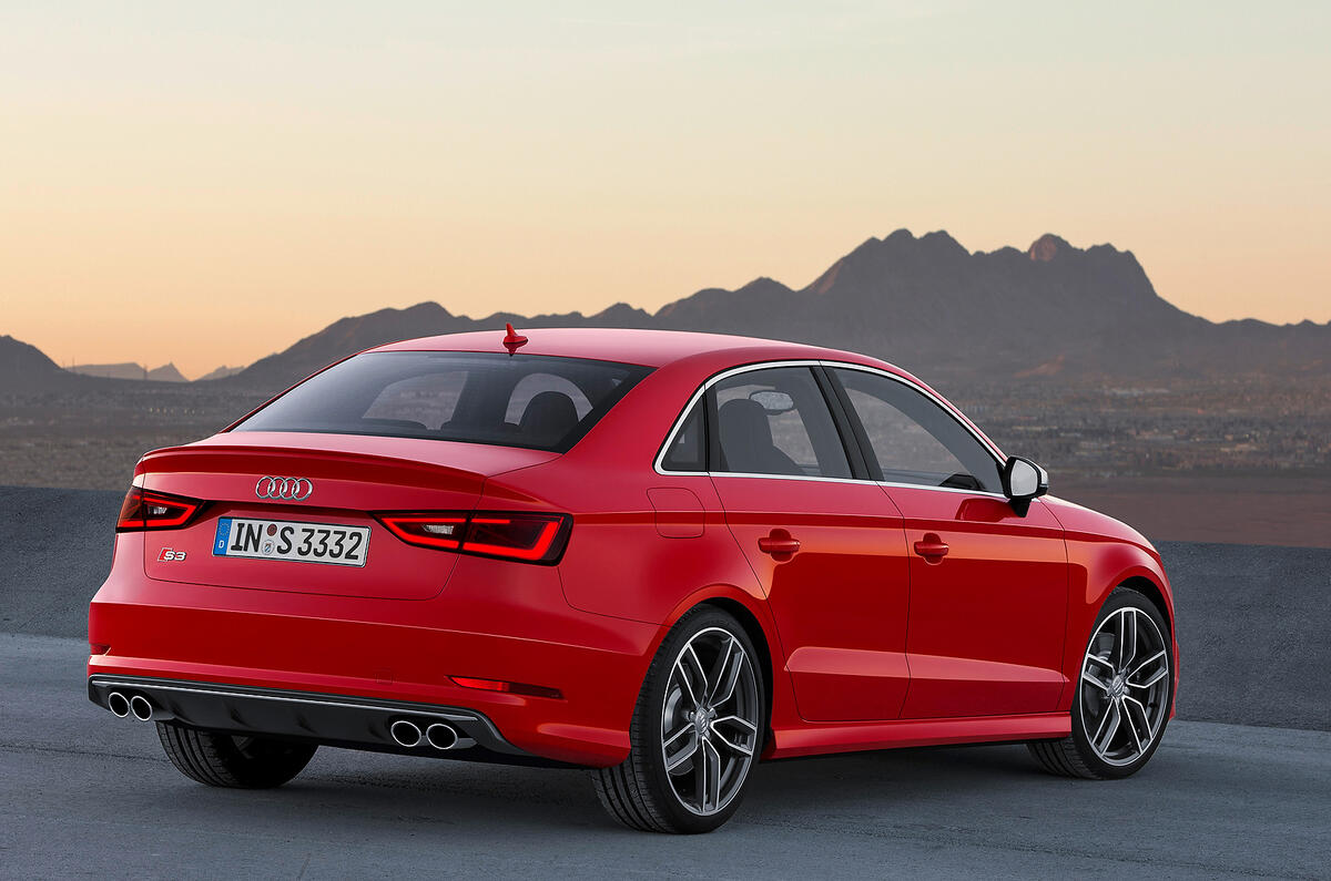 no title Audi A3 saloon officially revealed