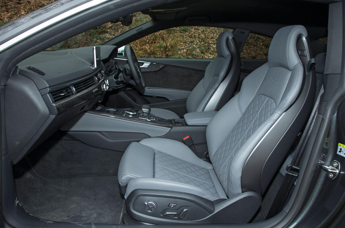 Audi S5 interior