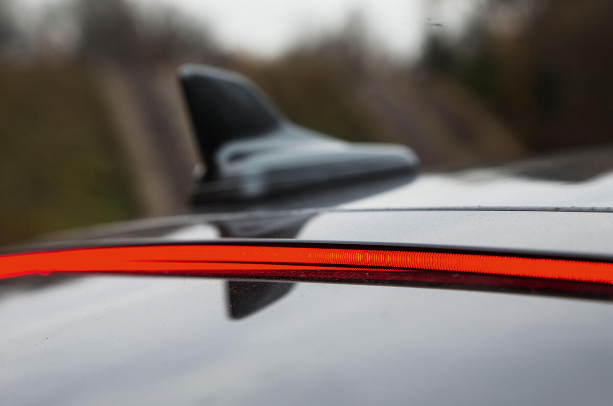 Audi S5 rear third brake light