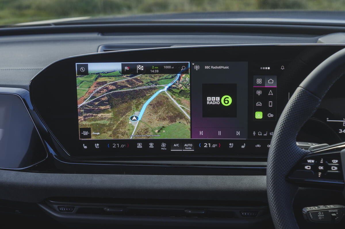 Audi S5 review 2025 012 infotainment