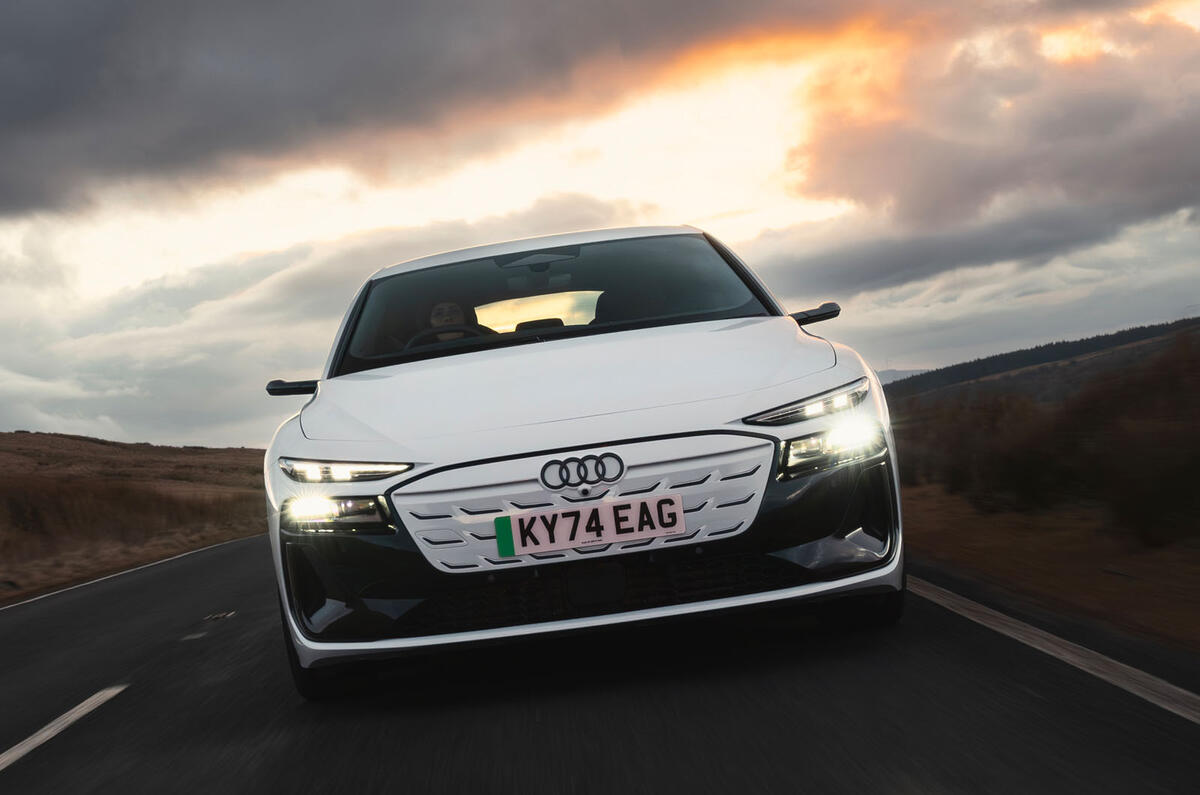 audi s6 avant e tron 2025 Review front tracking 0010 audi s6 avant e tron 2025 Review front tracking 0010