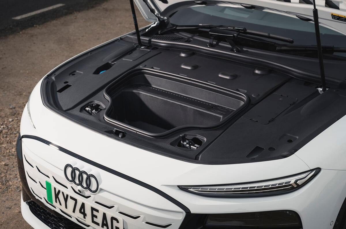 audi s6 avant e tron 2025 Review frunk 0142 audi s6 avant e tron 2025 Review frunk 0142