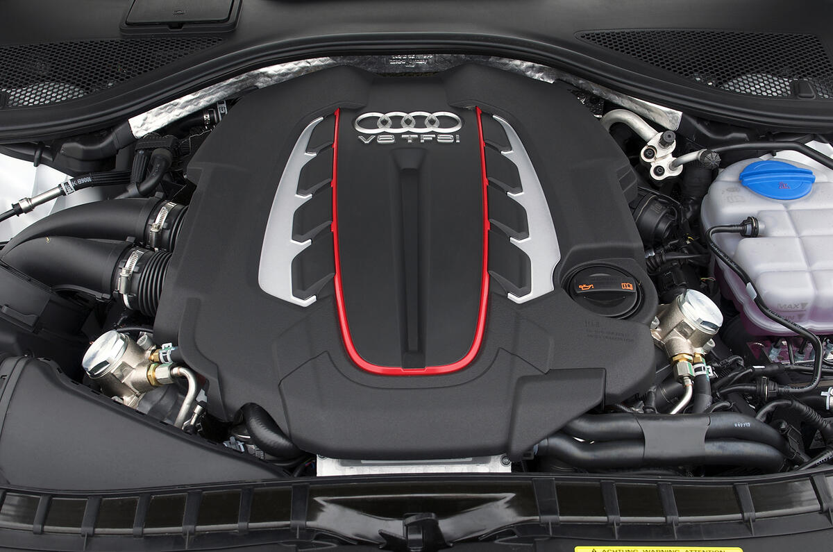 4.0-litre V8 TFSI Audi S7 engine