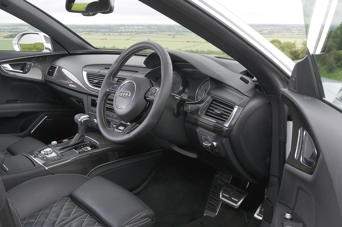 Audi S7 interior
