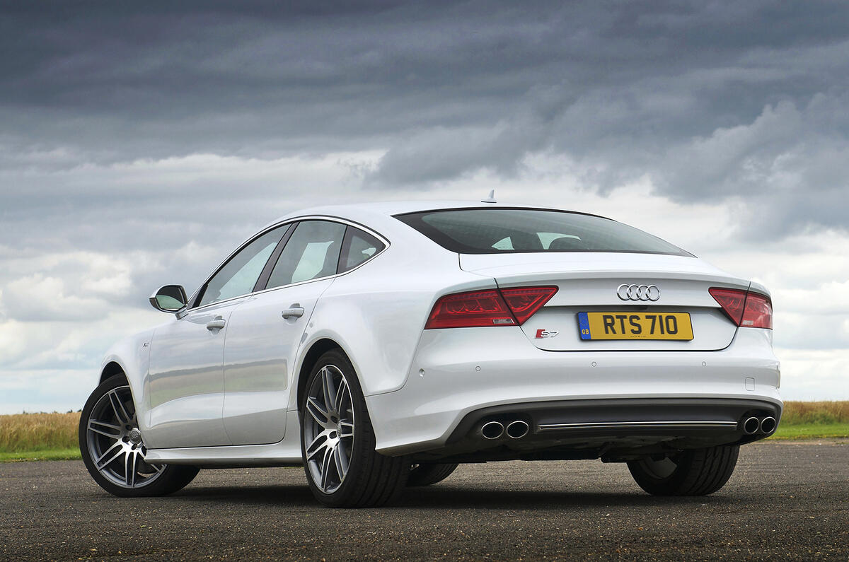Audi S7 rear quarter